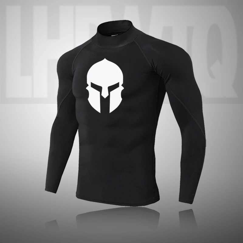 Winter Warm Thermal Shirt For Men Sparta T Shirt Underwear Tops Autumn Winter Man Long Sleeve SweatshirtS-3XL Plus Size Tshirt G251215