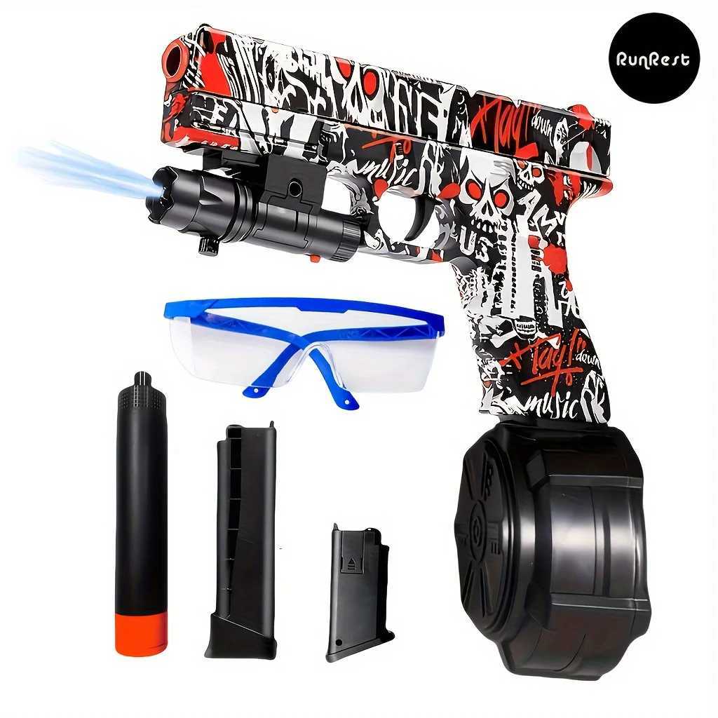 Blaster Gun Electric ball blaster pistol high-performance Orbeez gun cool toy gun outdoor activity splash ball toy shooting g W251215