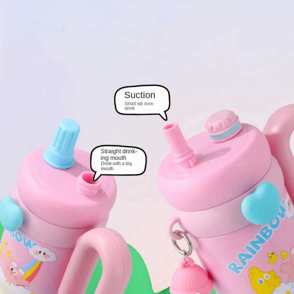 New 850ml Vacuum Cup 316 Stainless Steel Cartoon Insulated Cup Large Capacity Thermal Bottle Birthday Gift H251215