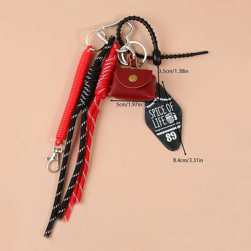 Designer Woven Rope Mini Bag Keychain Small Items Accessory Handbag Pendant Bag Charms for Women M251215