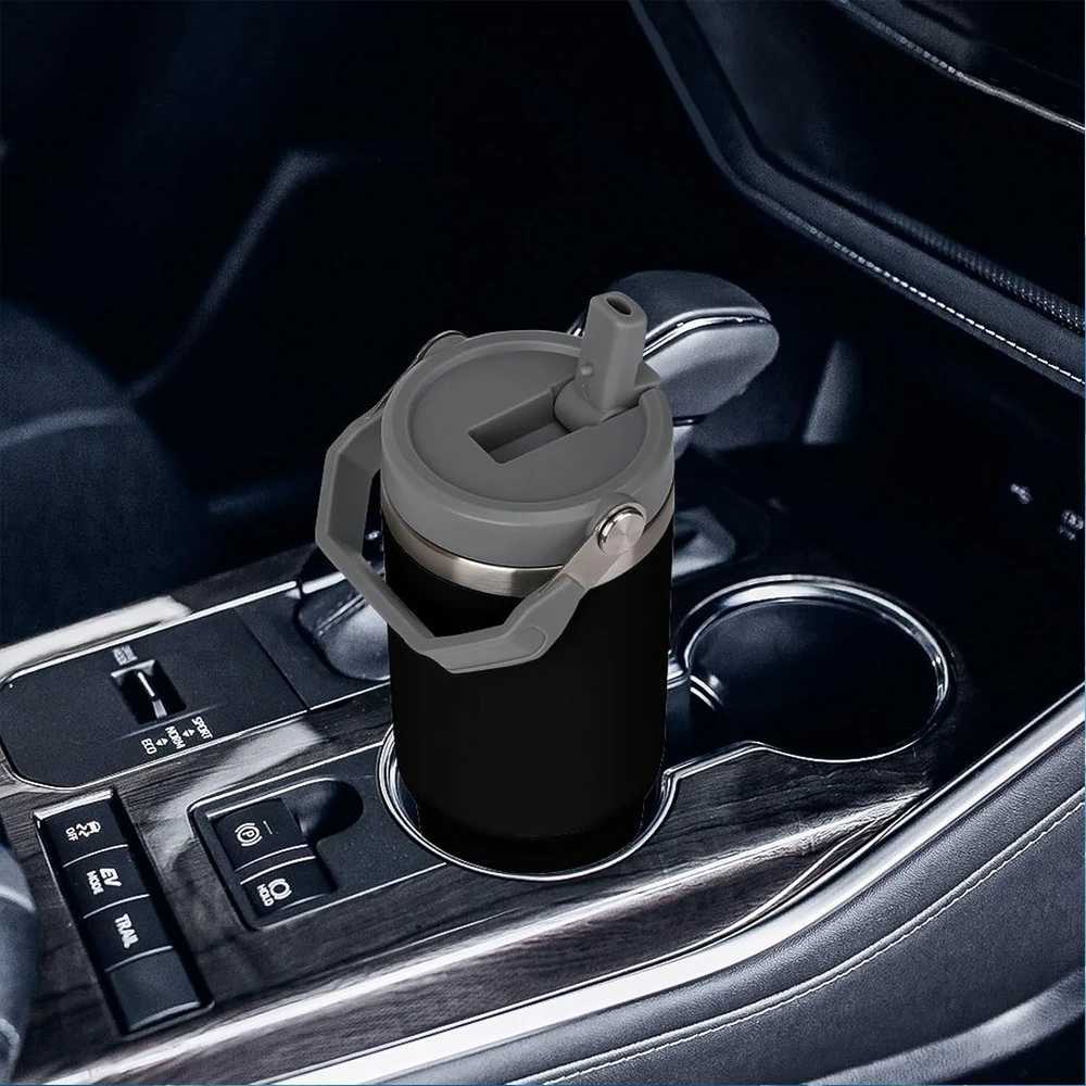 30 Oz Insulated Mug 304 Stainless Steel Drinkware Vacuum Insulation BPA free Tritan Material Perfect for Iced and Hot Drinks H251215