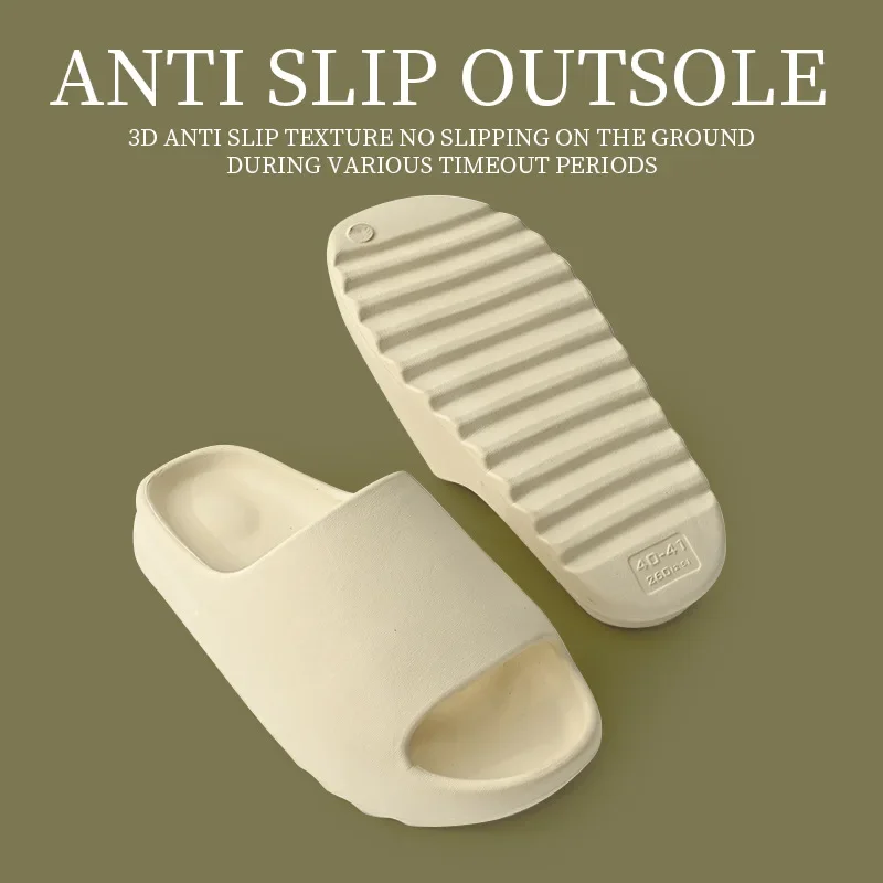 Designer Slippers EVA Slides Thick Sandals Soled Womens Flip Flops Mens Fashion Summer Home Soft Bottom Beach designer shoes