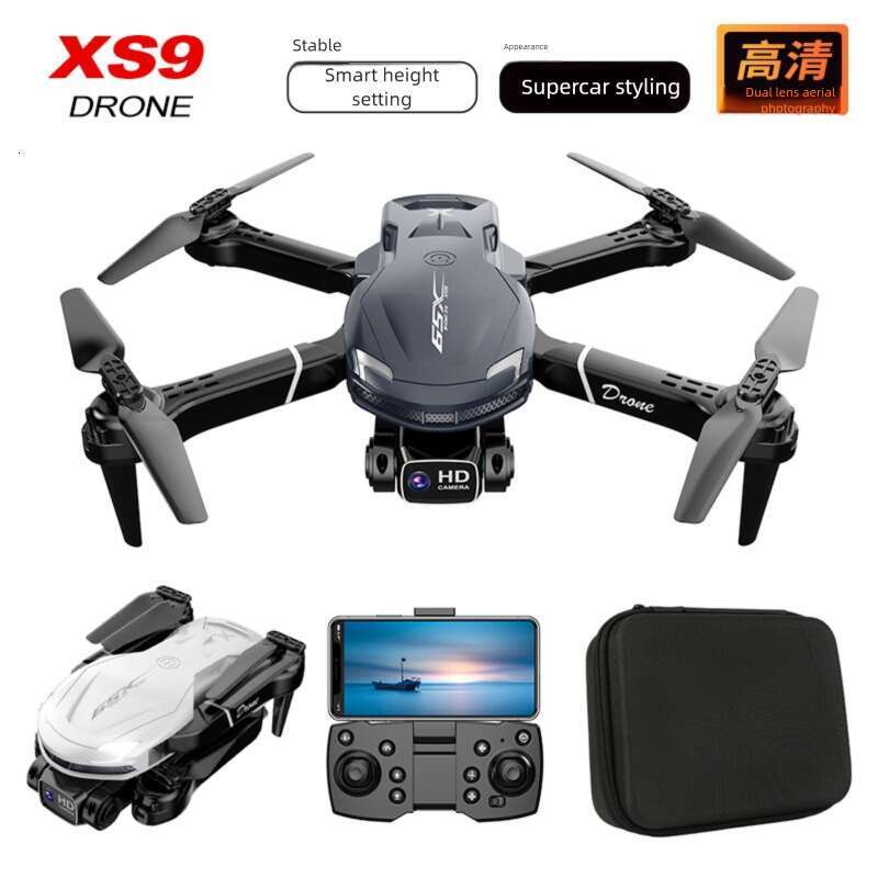 Famous Brand XS Cross Border Drone K Dual Camera HD Aerial Photography Foldable Aircraft Altitude Hold V Remote Control Airplane Toy