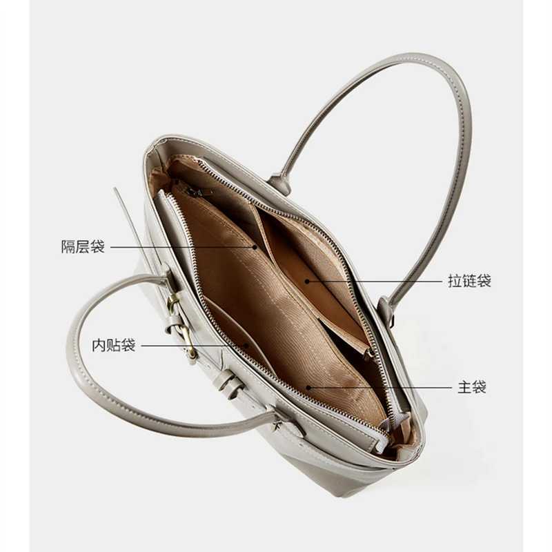 Toptrends Cowhide Genuine Leather Underarm Shoulder Bags For Women 2025 Luxury Designer Satchel Tote Commuter Ladies HandbagsT251215