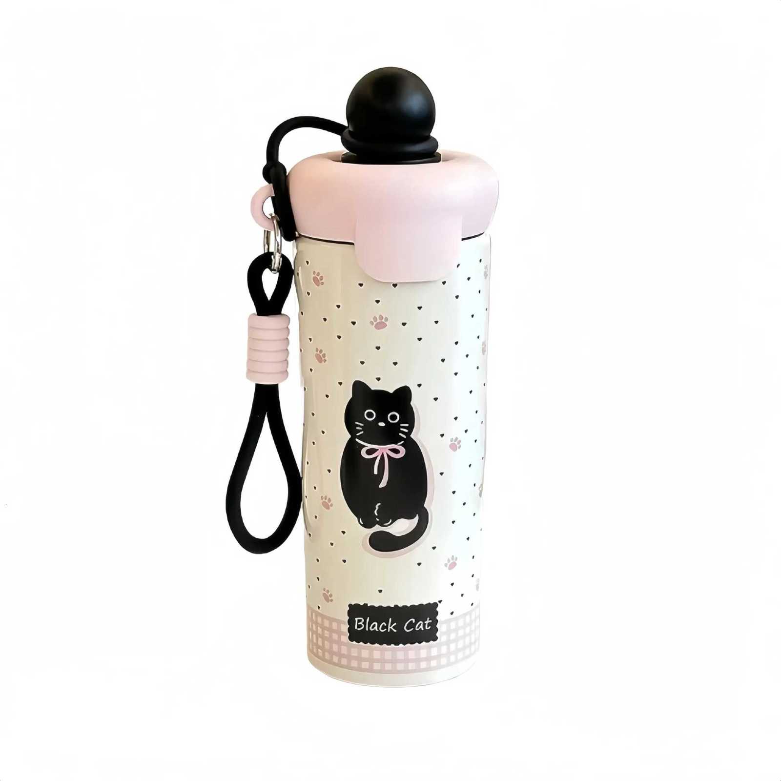 20 oz Cute Straw Cup - Adorable Animal Prints Sweet Candy Colors Leak - Proof Portable Ideal for Daily Outdoor H251215