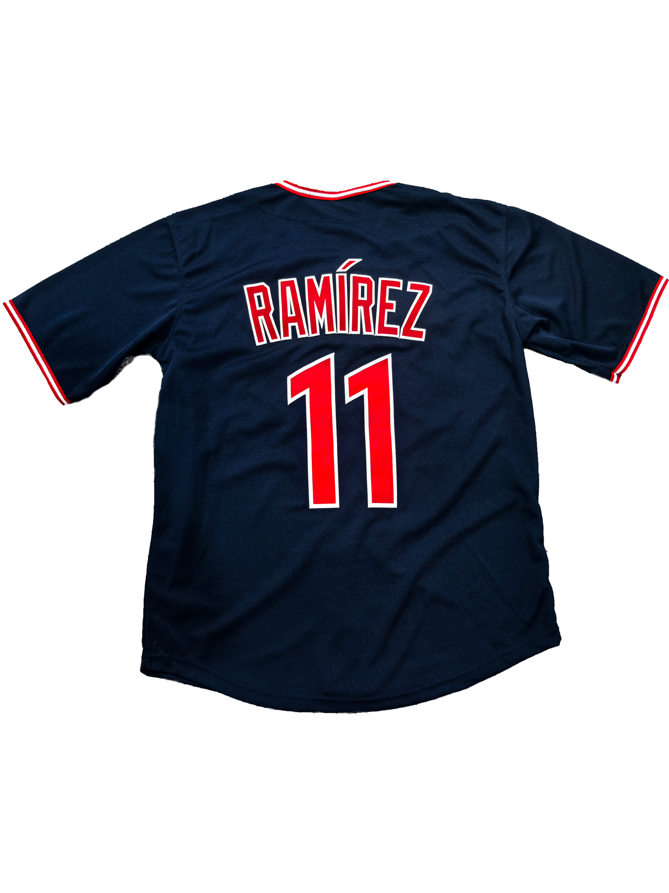 In stock Jose Ramirez 11 Baseball Jerseys Double Stitched Name Number comfortable and breathable sports Baseball tops