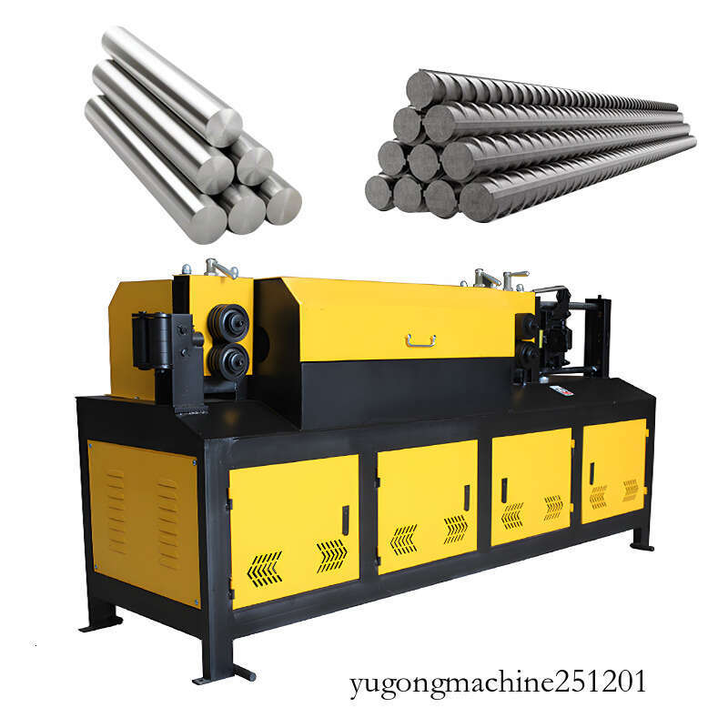 High Precision Rebar Straightening and Cutting Machine Digital Display and Automatic Stopping Function for Accurate Work