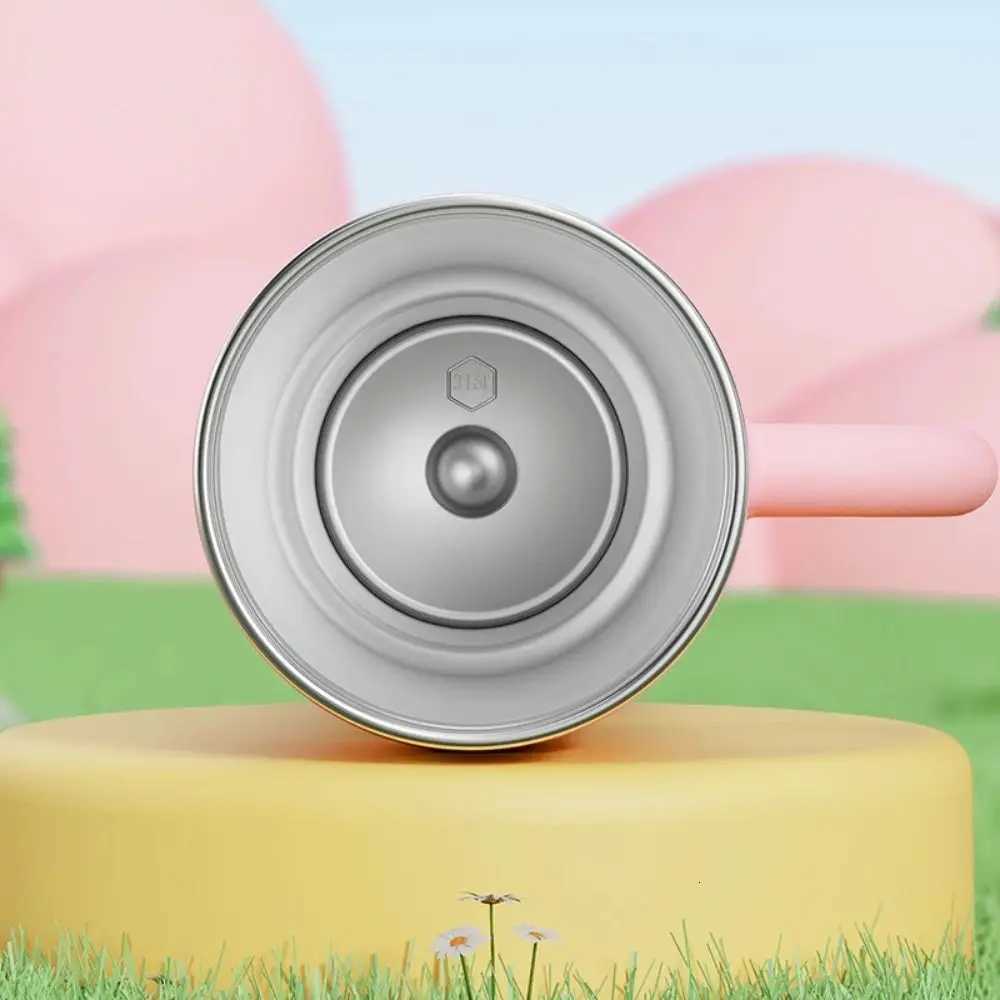 Fashion 700ML/1200ML Insulated Cup Cartoon Stainless Steel Drinking Straw Cup with Handle Large Capacity Car Coffee Mug H251215