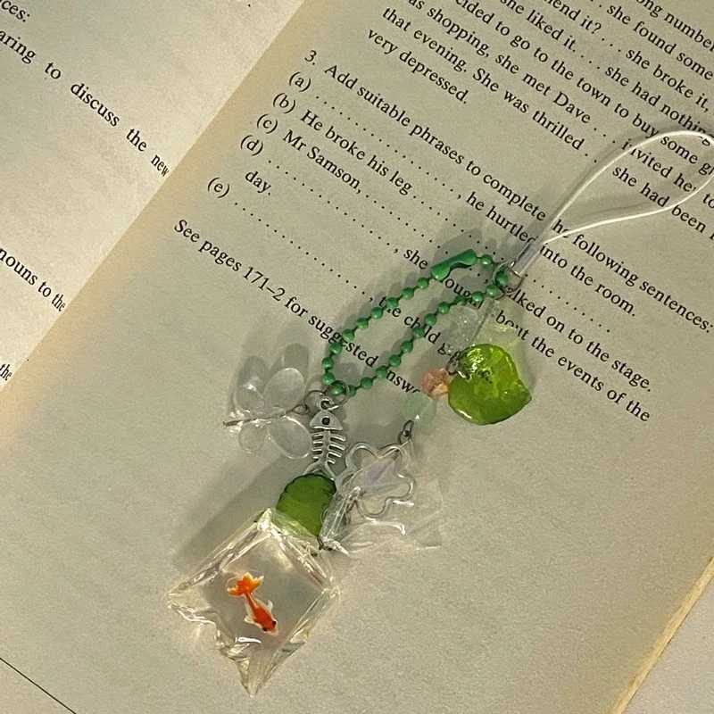 Handmade Fish Bag Keychain Jewelry Aesthetic M251215
