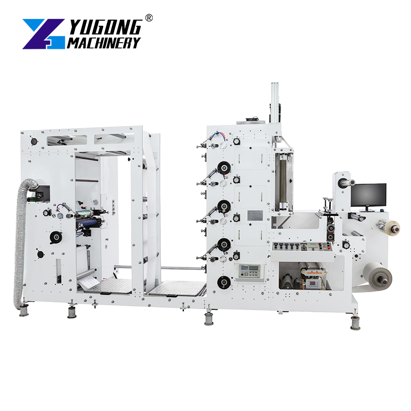 Automatic Coffee Cup Printing Machine | Integrated Flexo Carton Box Printing, Slitting & Die Cutter