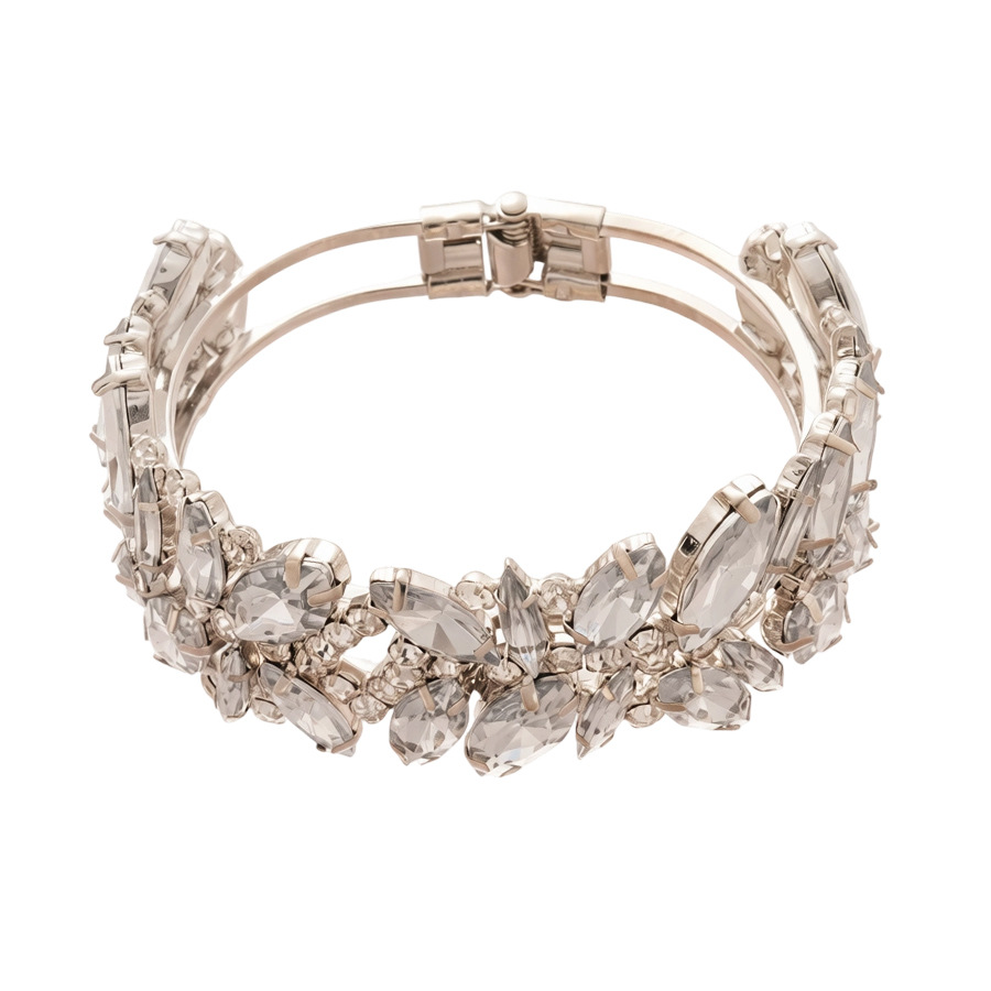Inlaid Diamond Butterfly Open Minimalist Style Exquisite Elegant Niche High-end Feel Bracelet Light Luxury Temperament Versatile Jewelry - view 8