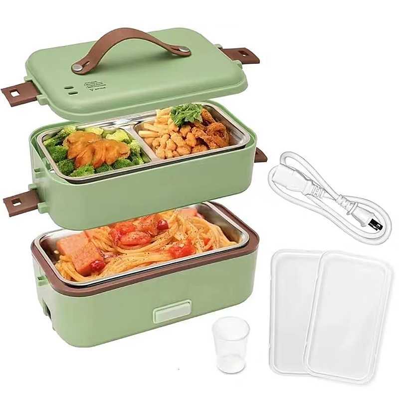 Portable Electric Lunch Box Food Warmer for On-the-Go Self Cooking Heated Lunch Box for He Off Cook Food H251213