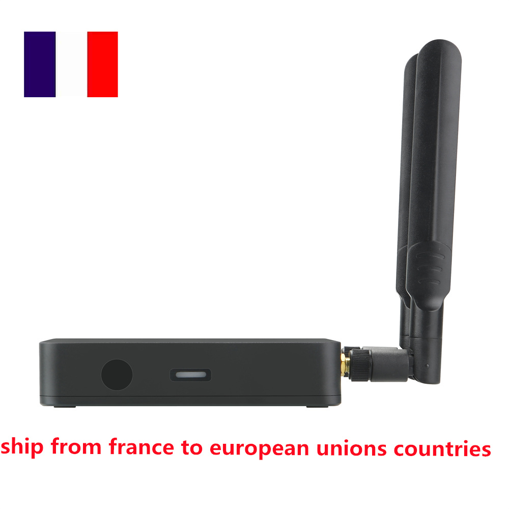 Original Ugoos AM9 Smart TV Box Android 14 Amlogic S905x5 4GB 64GB WiFi BT5.2 1000M AV1 AI-SR Support Android Set Top Box