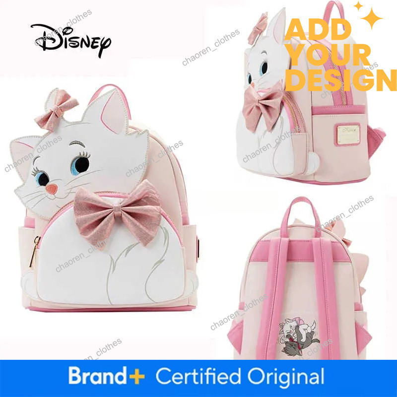 custom Disney New Original Duchess Loungefly Elementary School Womens Backpack Casual Bag For Girlfriend Gift X250412