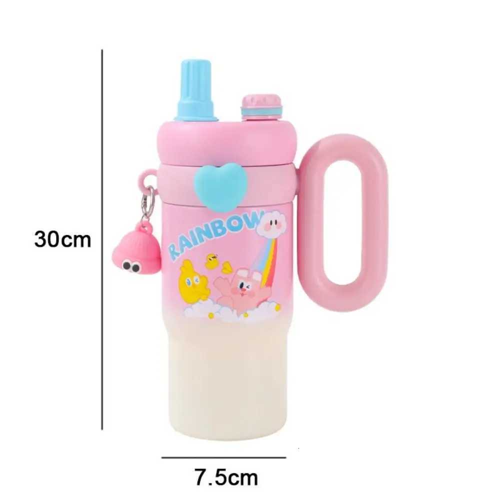 New 850ml Vacuum Cup 316 Stainless Steel Cartoon Insulated Cup Large Capacity Thermal Bottle Birthday Gift H251215