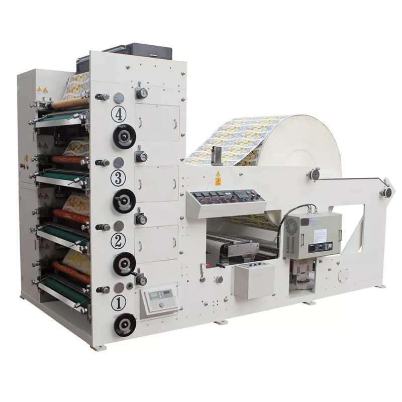 Competitive Price 850 Width 4C Flexo Press | Automatic High-Quality Paper Cup Printing Machine