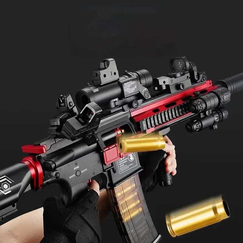 M416 Fully Automatic Shell Ejection Child Soft Bullet gun Mechanical Continuous Firing Weapon Boys Toy Gun CS Fighting Game GiftXJ251215