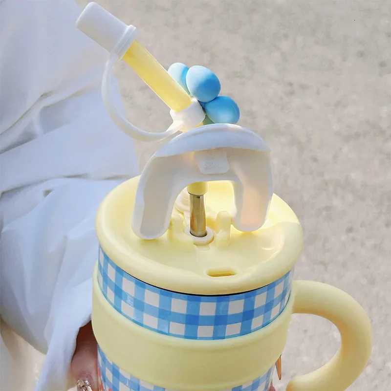 1200ml Vacuum Insulated Thermos 316 Ceramic Inner Insulated Cup Portable Thermal Mug Large Capacity Tumbler Coffee Mug Clod Hot H251215