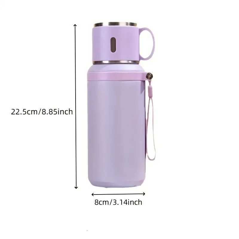 Stainless Steel Vacuum Insulated Tumbler Portable Outdoor Activity Handheld Cup Ultra Long Time Heat Retention H251215