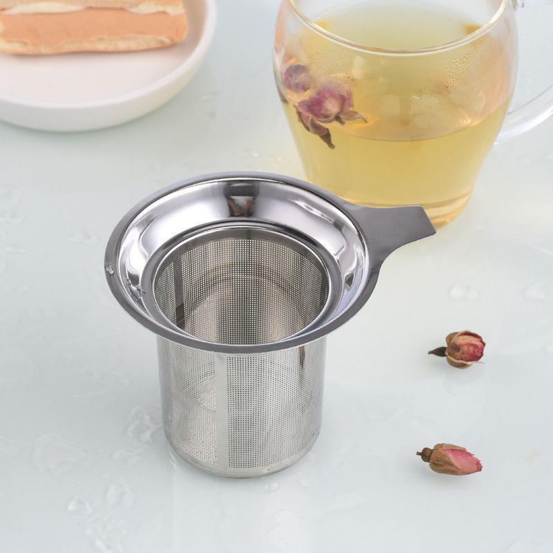 New Mesh Tea Infuser Reusable Tea Strainer Stainless Steel Teapot Loose Tea Leaf Spice Filter Items for Coffee Kitchen Tool