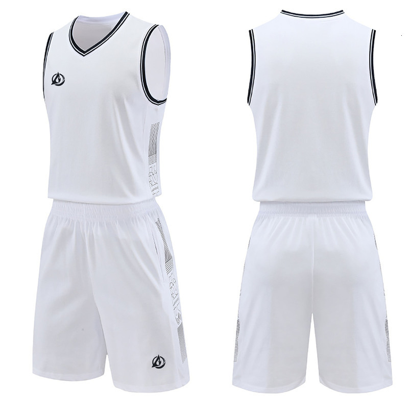 Jersey American Basketball Set for Men and Women High School Students Competition Training Sports Team Uniform Group Printed Number