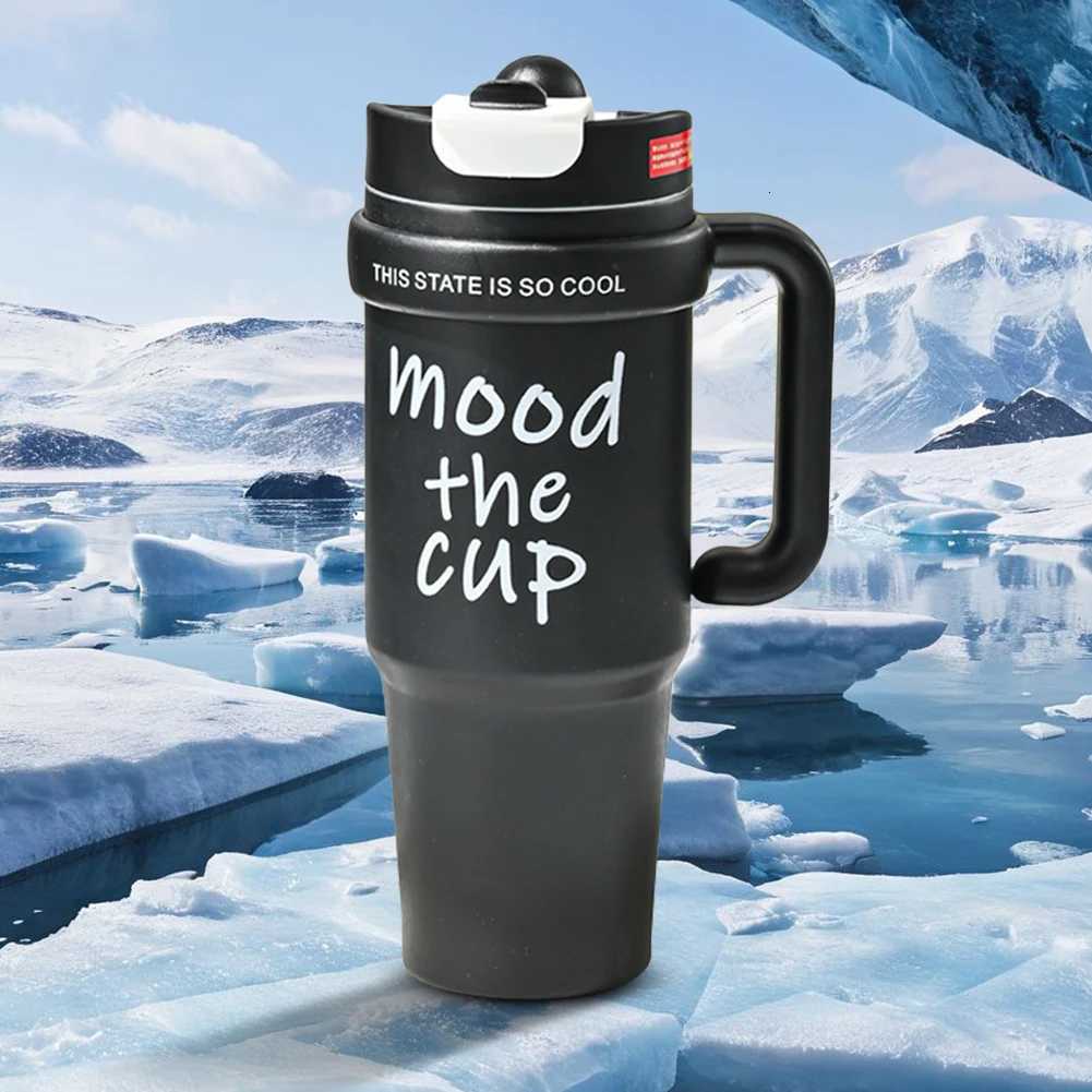 NEW Stainless Steel Vacuum Insulated Tumbler with Lid for Water Iced Tea or Coffee 800ml 27oz Summer Winter Insulated Mug H251215