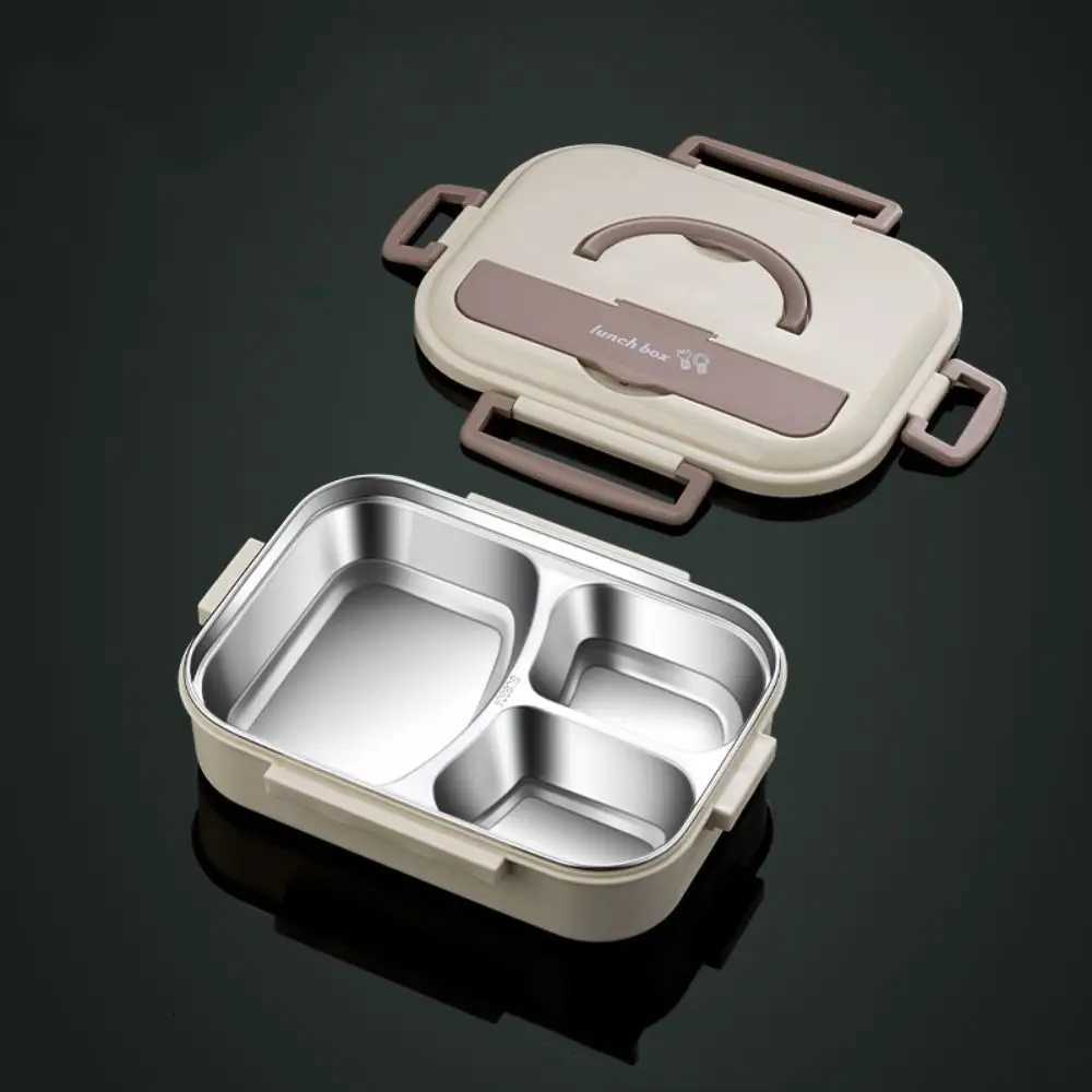 Stainless Steel Insated Lunch Box Sed Leak-Proof Food Storage Box Large Capacity Cpartment Food Container Off Worker H251213
