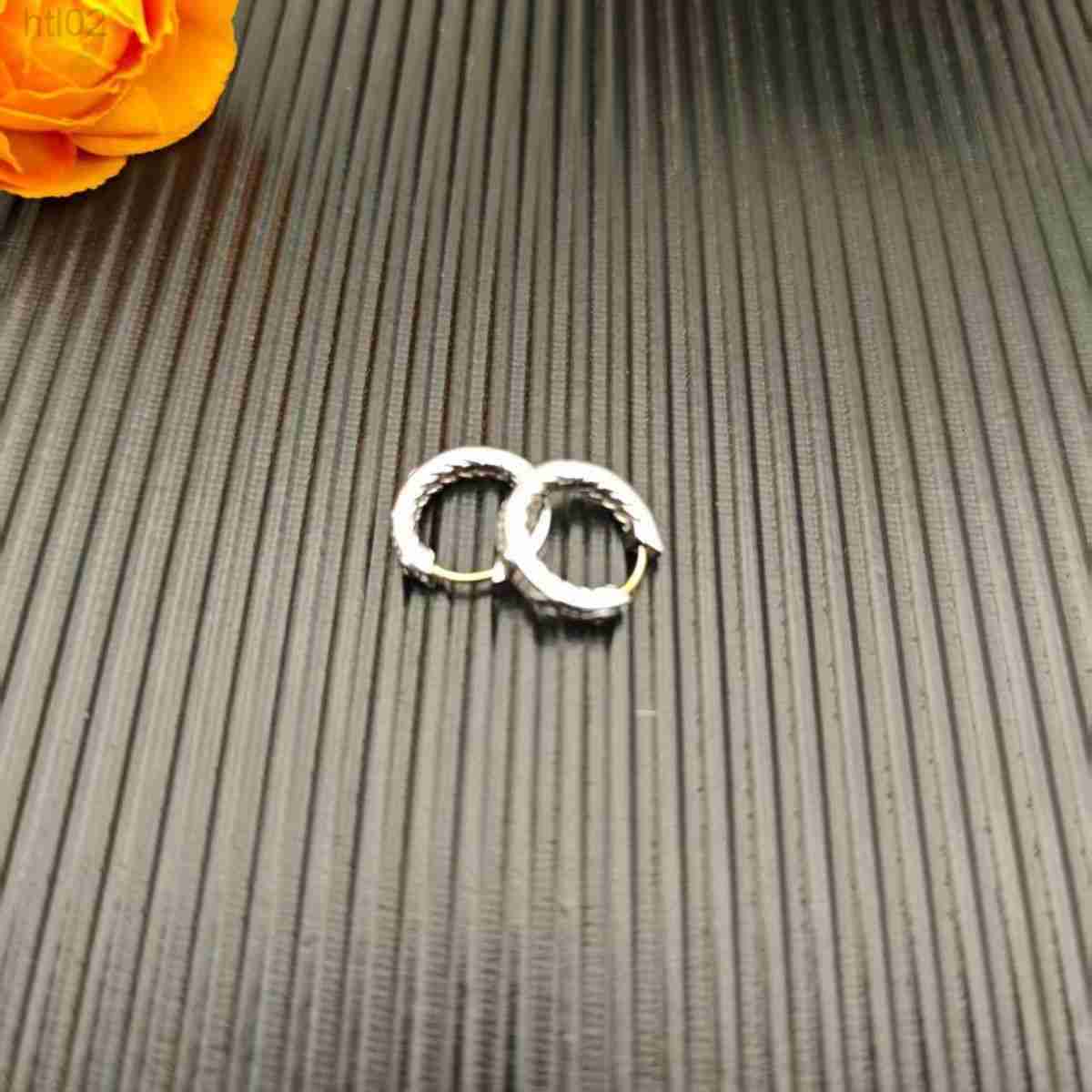 Designer David Jewelry Yurmon Yourman ingshigh Version Exquisite Fashion New 1234mm White Diamond Renaissance Cable Earrings