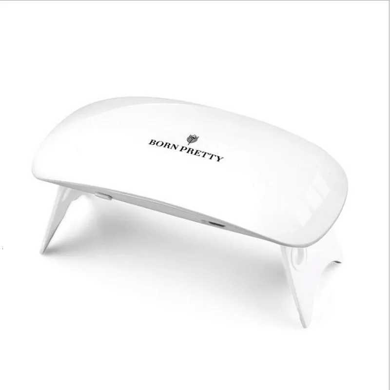 Portable Mini 6W LED Lamp Nail Dryer USB Charge 30s 60s Timer LED Light Quick Dry Nails Gel Manicure For Nail ArtT251216