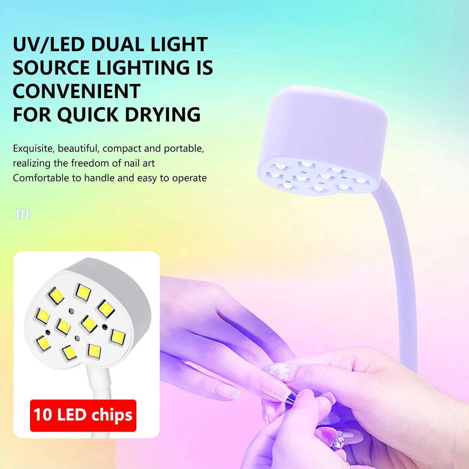 Intelligent induction nail lamp adjustable seconds 360-degree twist drying nail pieces special for nail shopsT251216