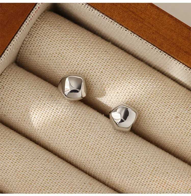 925 Silver Stud Earrings Women Style Cute Sweet Jewelry Accessories Simple Fashion Jewelry Accessories G251216