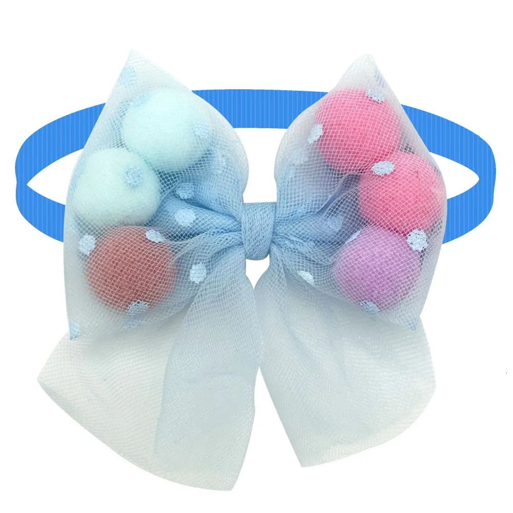 50/100PCS Bow tie ball for Dogs Grooming Small Dog Cat Puppy Bowties Collar Dog Supplies Pet accessories For Dogs 251211