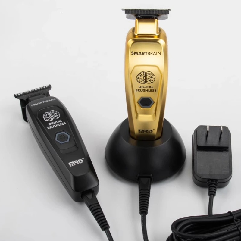 MRD Clipper Professional GMT-90-4 Smart Brain Hair Trimmer High Speed Engraving Push Mens Full Metal Body DLC 440C Blade 251215 C260312