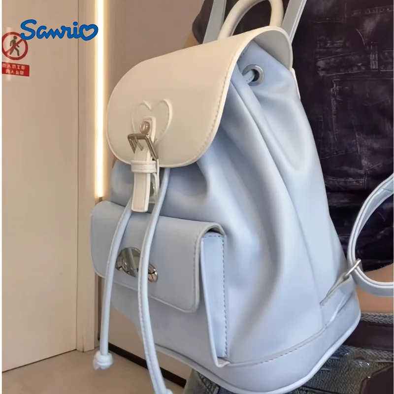 Sanrio Cute cartoon character Cinnamoroll backpack Sweet girl shopping backpack Cute and lightweight school bag Holiday gift H251216