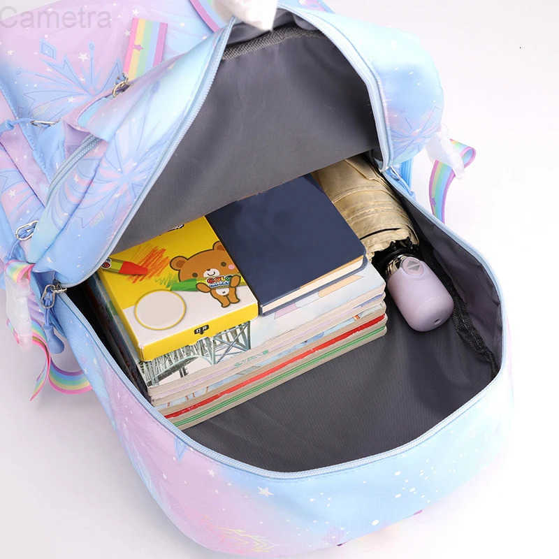 Sanrio Cinnamoroll Teen Girls Backpack Teen Travel SchoolBag Large Capacity Lightweight Kuromi Print Daypack for School or Daily Use H251216