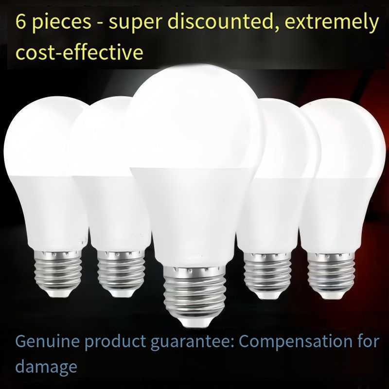 6PCS 220V PIR Motion Sensor Lamp 9W 12W 15W 18W LED Bulb with Motion Sensor Infrared Radiation Motion Detector Security Light C251115