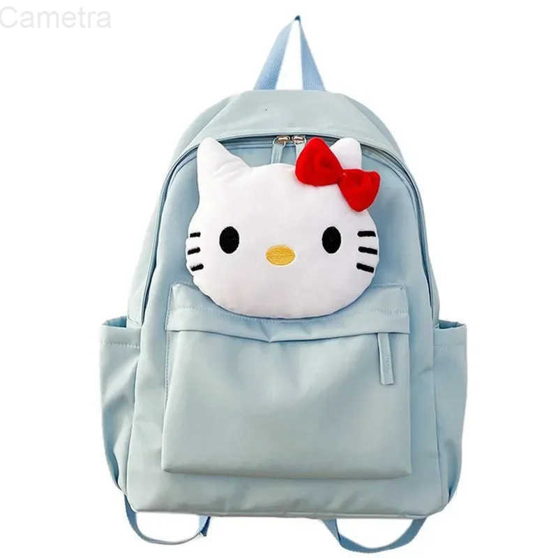 Sanrio College Student Travel Bag Handbag hello kitty Schoolbag Girl Junior High School Student big Capacity Backpack H251216