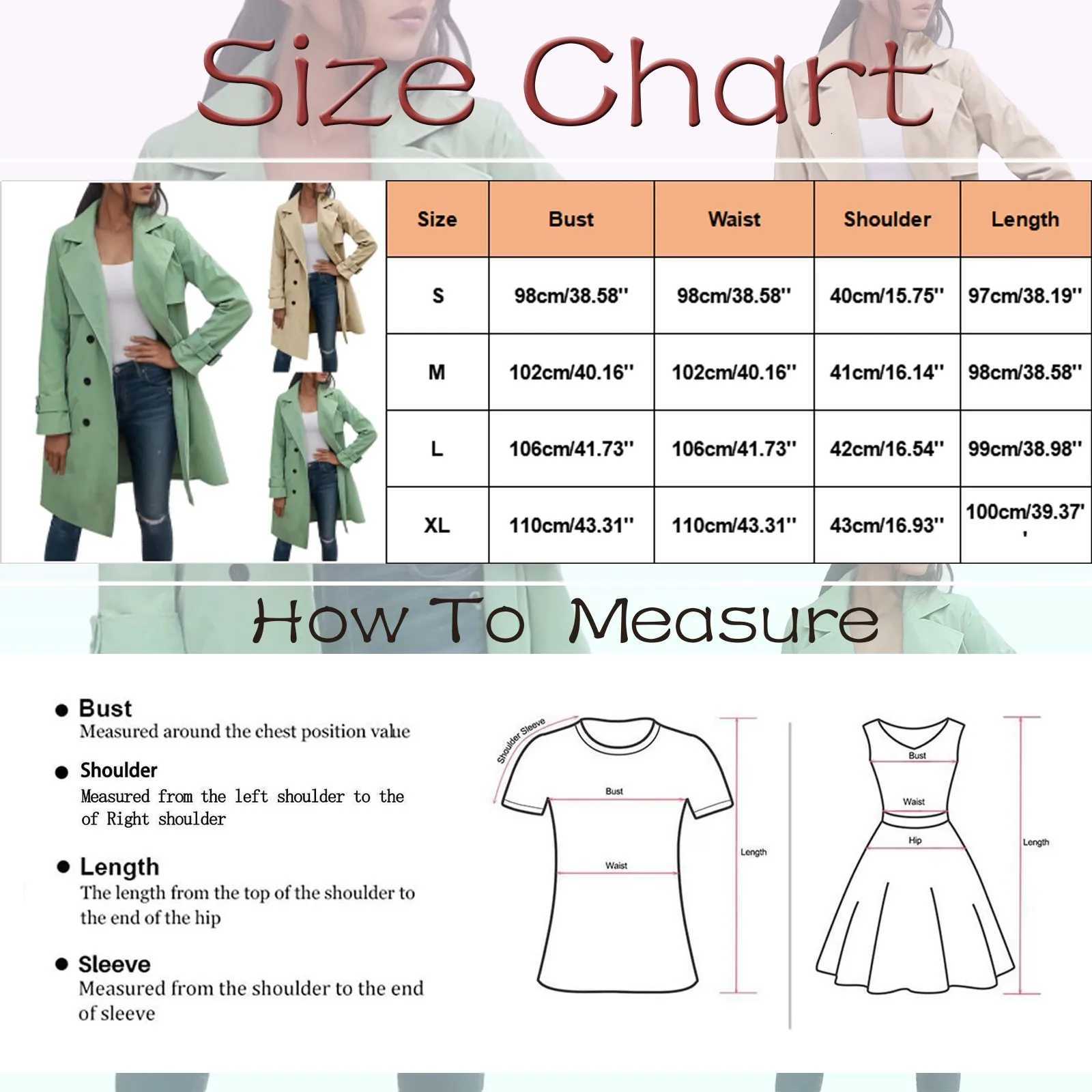 Fashion Women Trench Casual Solid Color Coat Adult Elagant Fashion Long Sleeve Lapel Neck Double Breasted Belted Coat For FemaleT251216