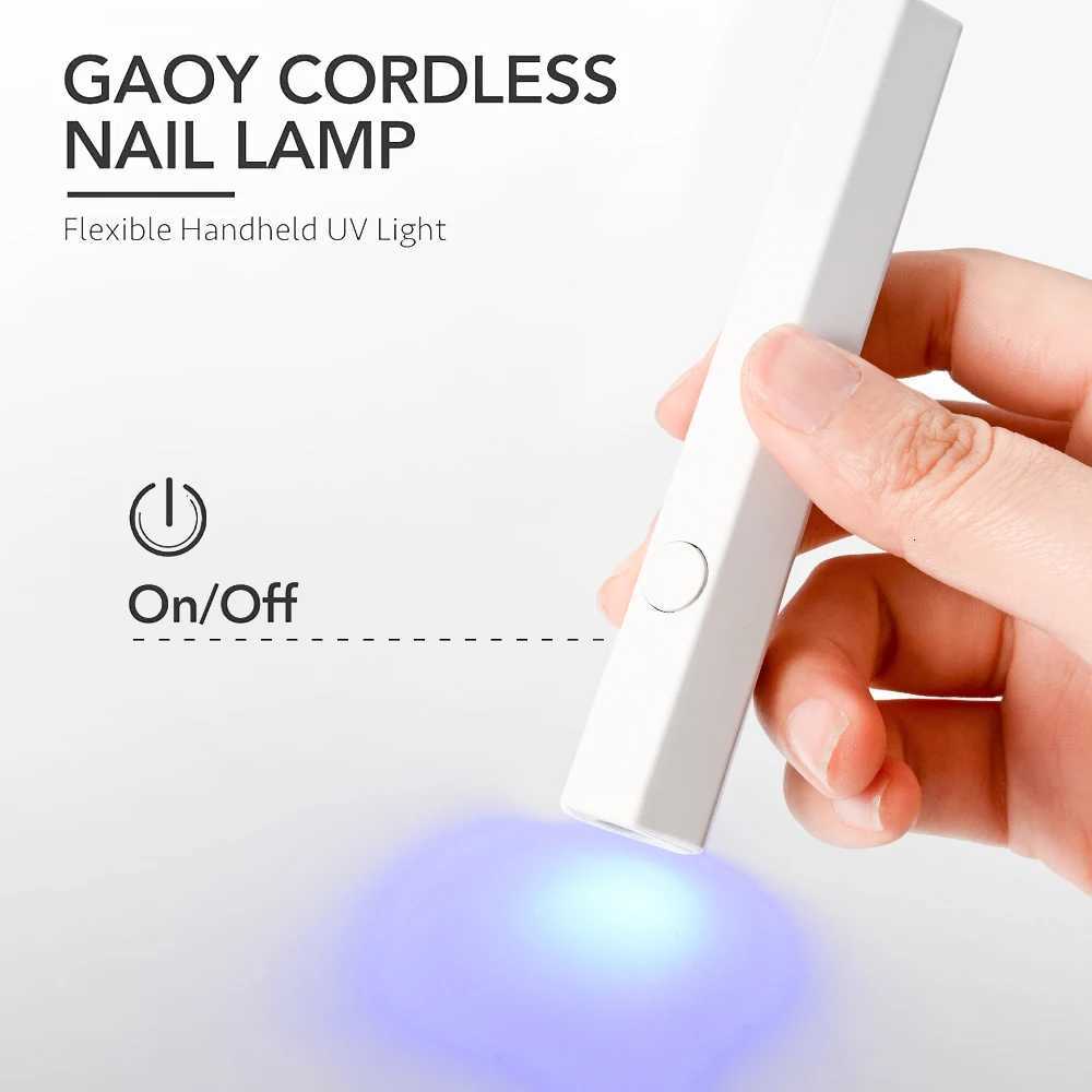 Matte Pink Mini UV Nail Lamp for Nails Handheld UV Light for Nails Led Nail Lamp Nail Dryer USB Rechargeable Portable Nail ToolsT251216