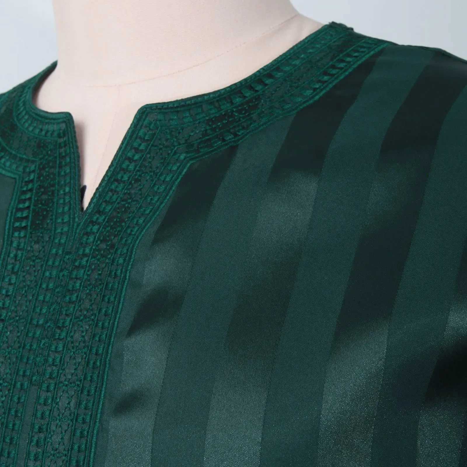 New 2025 Islam Muslim Men Clothing Loose Jubba Thobe Abaya Tenue Musulmane Pour Homme Caftan Islamic Robes Pakistan Arabia Dress W251216