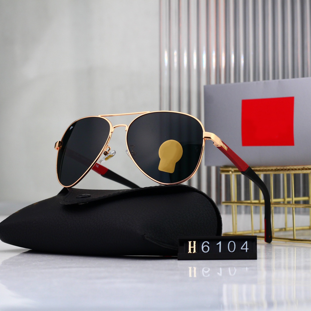 Designer Sunglasses Designer men Sunglasses Pilot Tempered Glass Lens Luxury High end Classic Triumphal Arch Fashion PC Frame Outdoor Beach Sunscreen Box BBBB