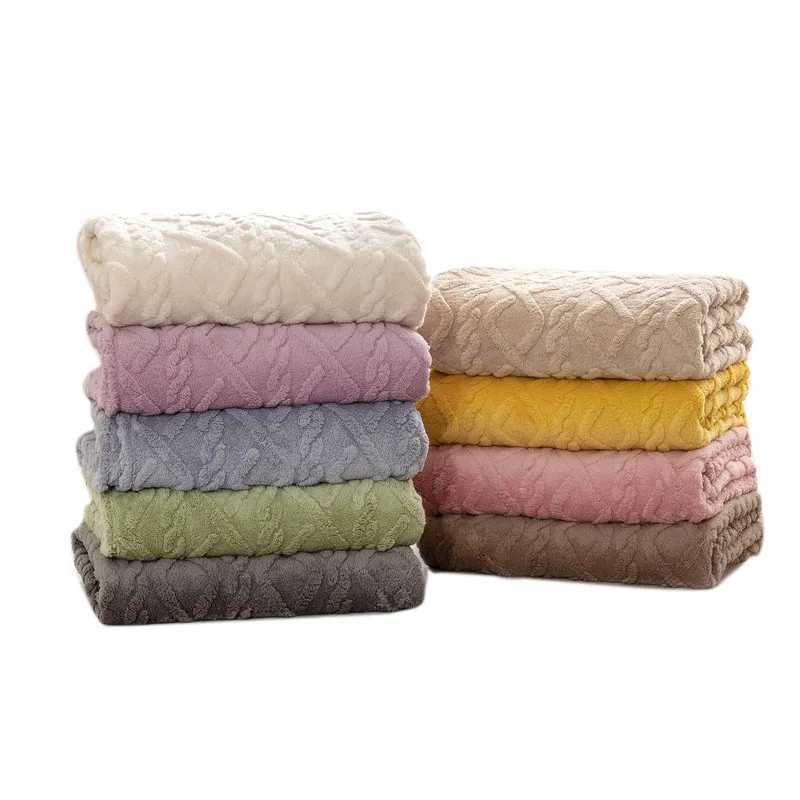 New Winter Blanket Home Warm Sherpa Soft Sofa Cover Throw Newborn Wrap Kids Bedspread Travel Textile Fleece Thick Warm Blanket H251216 - view 4