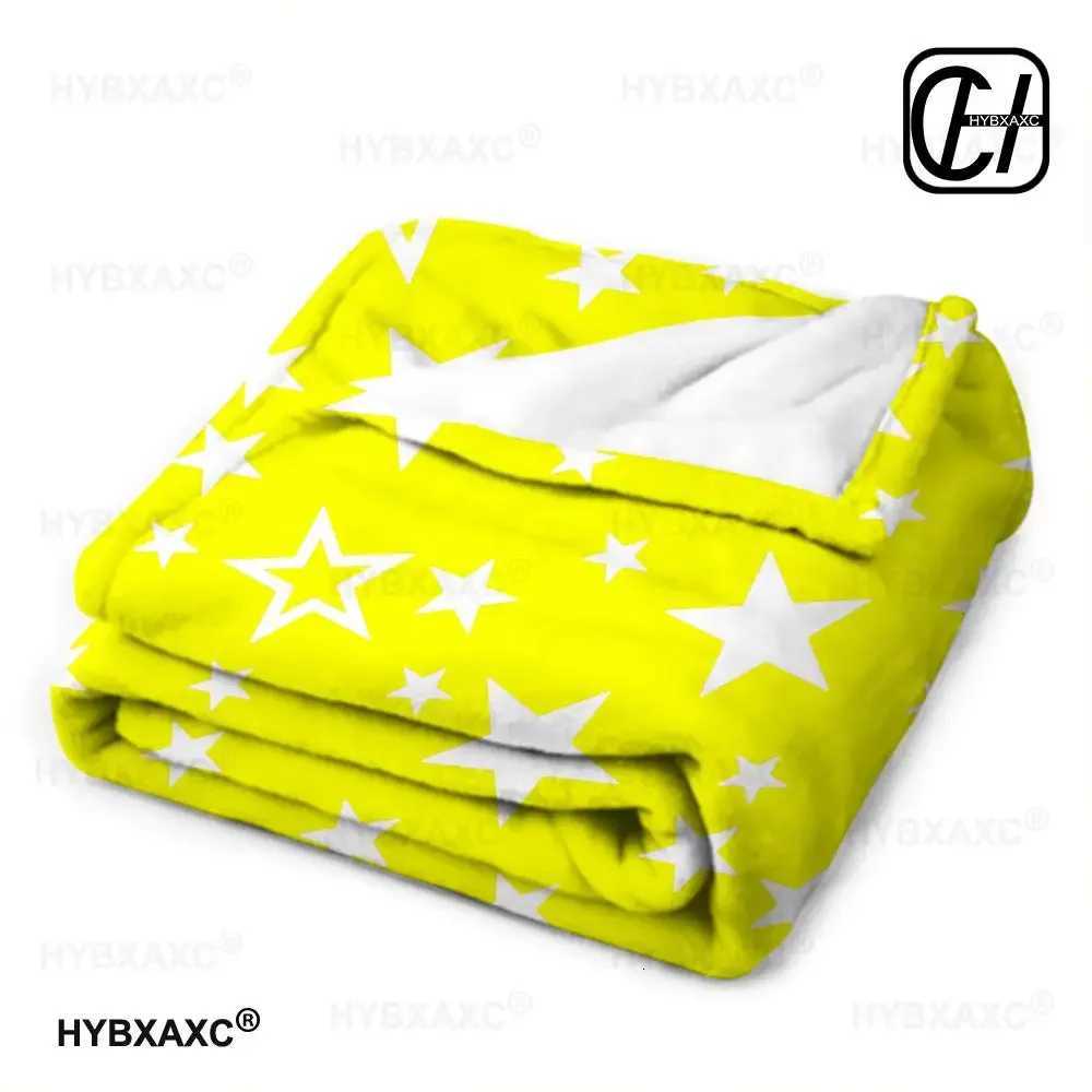 3D reflective glitter five-pointed star Throw Blanket Aesthetic Art Flannel Blanket Portable Home Travel Camping Sofa Picnic Th H251216 - view 7