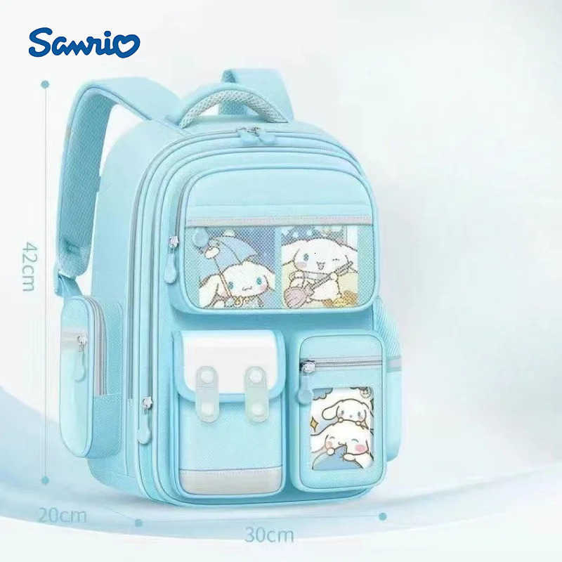 Sanrio cartoonCinnamorollkuromiMy melody schoolbag student spine protection burden reduction backpack large capacity campus gift H251216