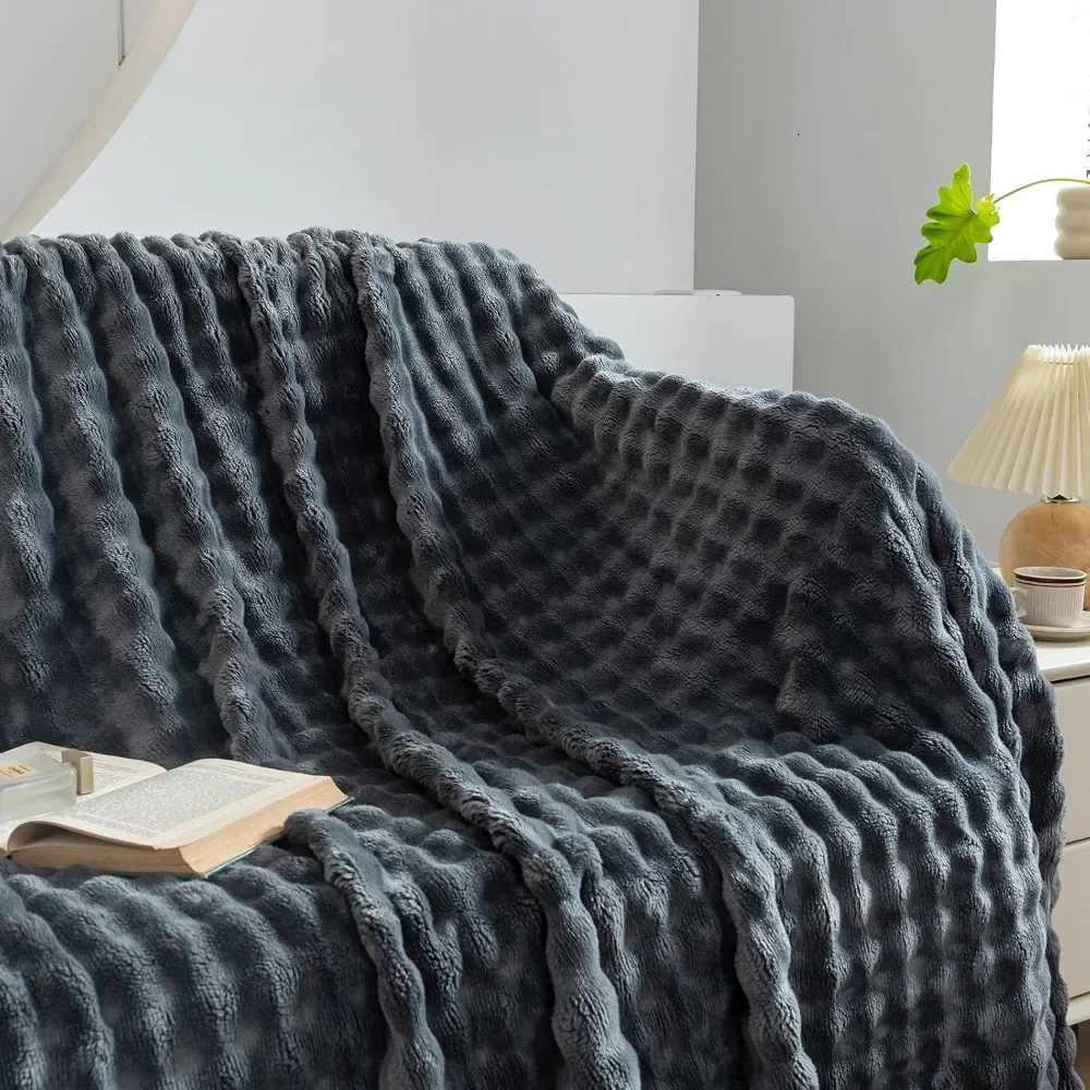 Super Soft and Warm Velour Milk Velvet Blanket Ideal for Sofa Large and Versatile Blanket for BedroomSofa TravelCarCamping H251216 - view 4