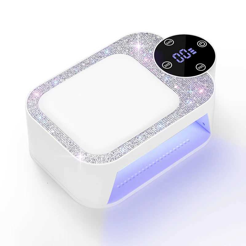 Rechargeable Hand Pillow Nail Lamp Fast Drying LED Baking Lamp UV Lamp UV Nail Dryer LightingT251216