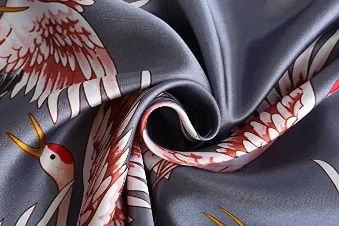 Silk Satin Wedding Bride Bridesmaid Robe Floral Bathrobe Short Kimono Robe Night Robe Bath Robe Fashion Dressing Gown For Women C251216