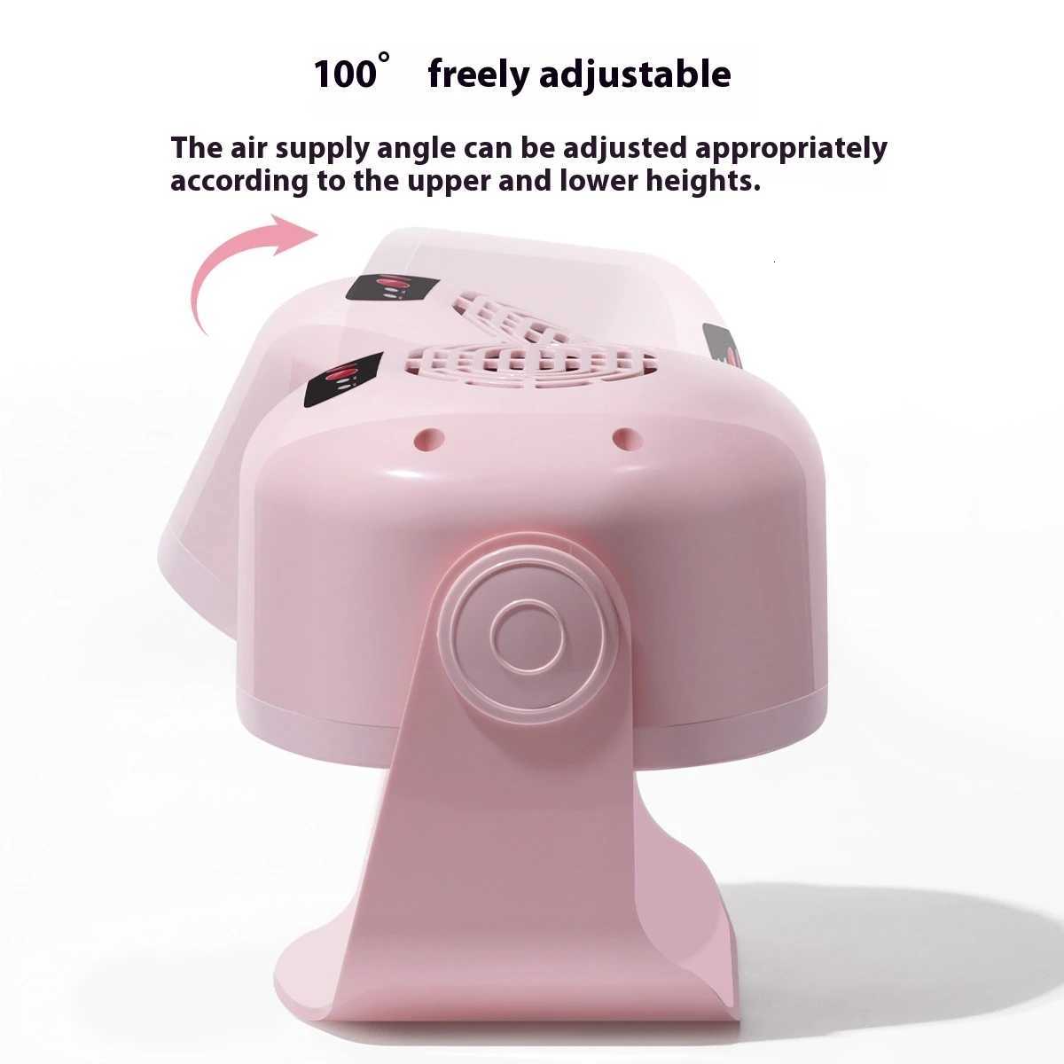 Gel Nail Polish Dryer 180 Rotating Nail Dryer Machine Hot Cold Blower for Quick Drying Nail Art Portable Hand Foot Nail CareT251216