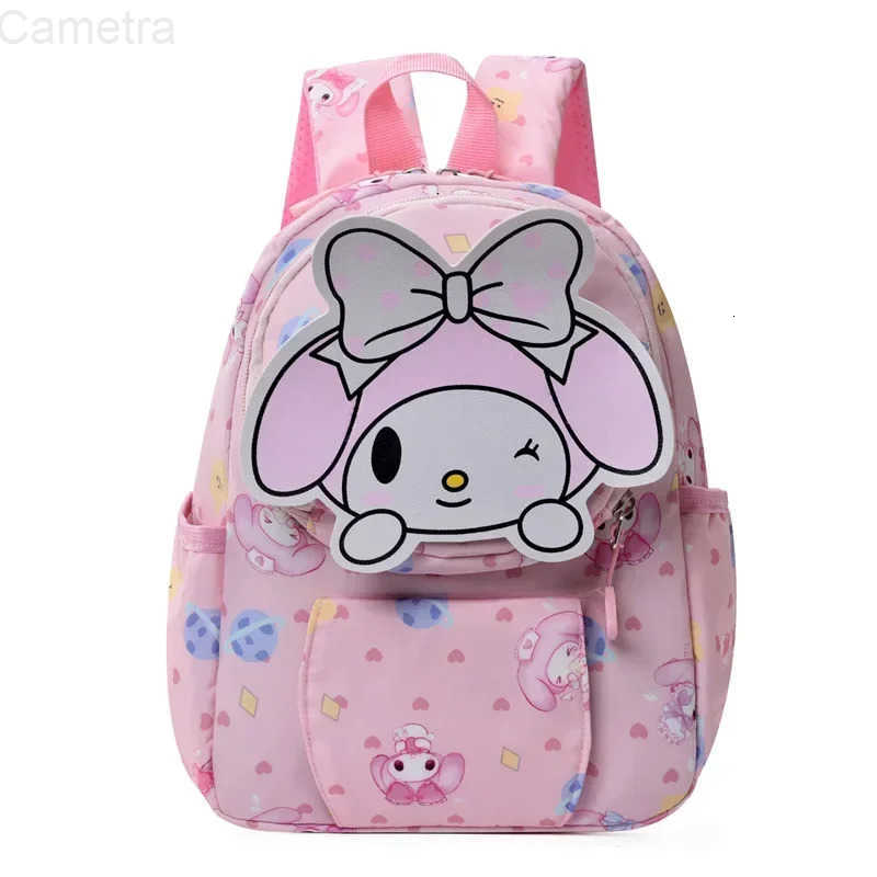 Sanrio hello kitty cute cartoon kuromi children backpack kindergarten girls school bag travel shoulder bag boys handbag H251216