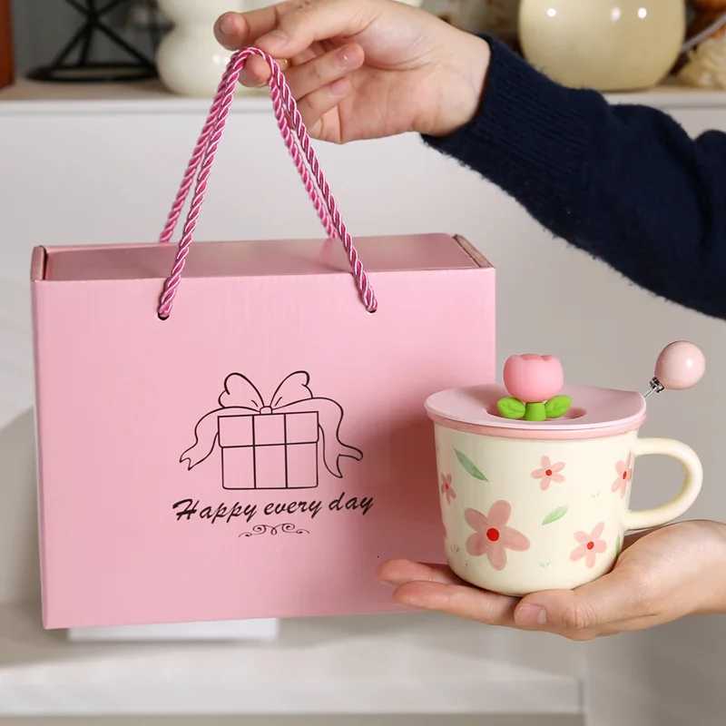 2025 New Arrival New Style ceramic gs cute and creative cups and coffee cups for breakfast tea and coffee for he and off H251215